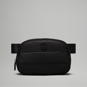 lululemon athletica Quilted Black Belt Bag